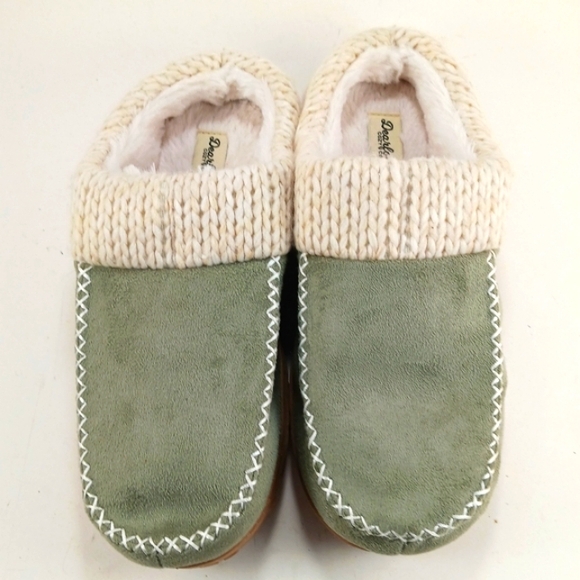 Dearform Cozy Comfort Woman's  Mock Toe Clog Slipper 7/8........................ - Picture 8 of 11